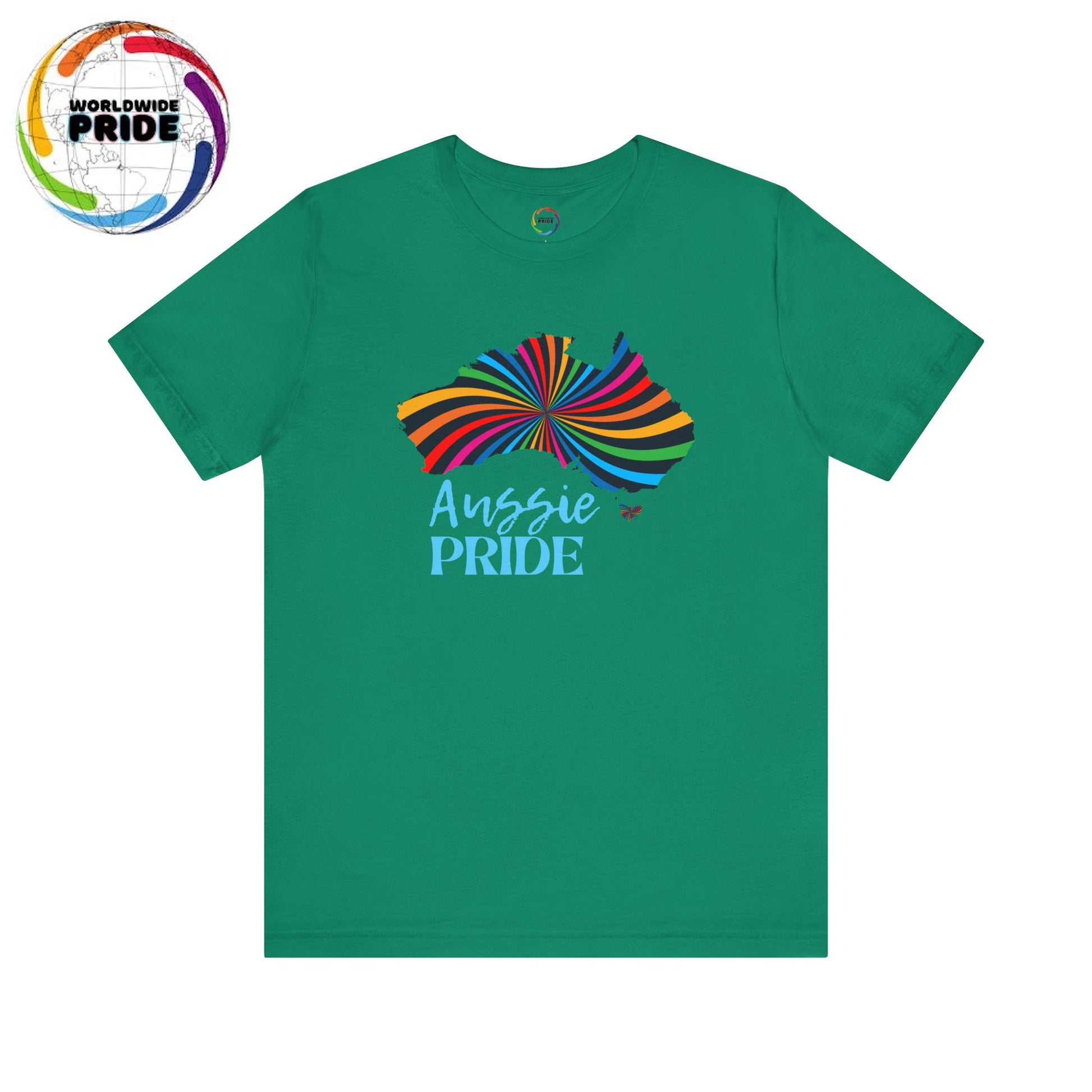 Aussie Pride Unisex Short Sleeve Tee - Celebrate Diversity and Inclusivity