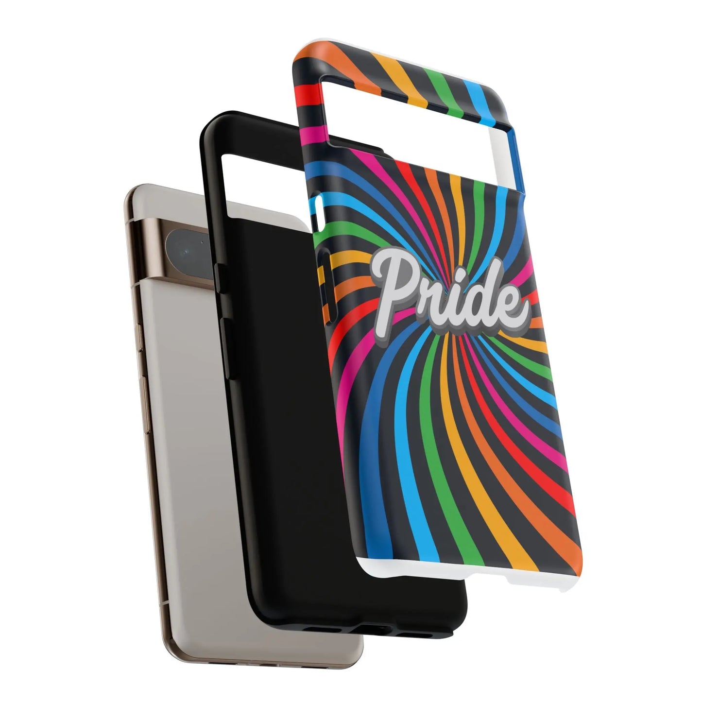 Colorful PRIDE Phone Case - Tough Cases for LGBTQ+ Community Printify