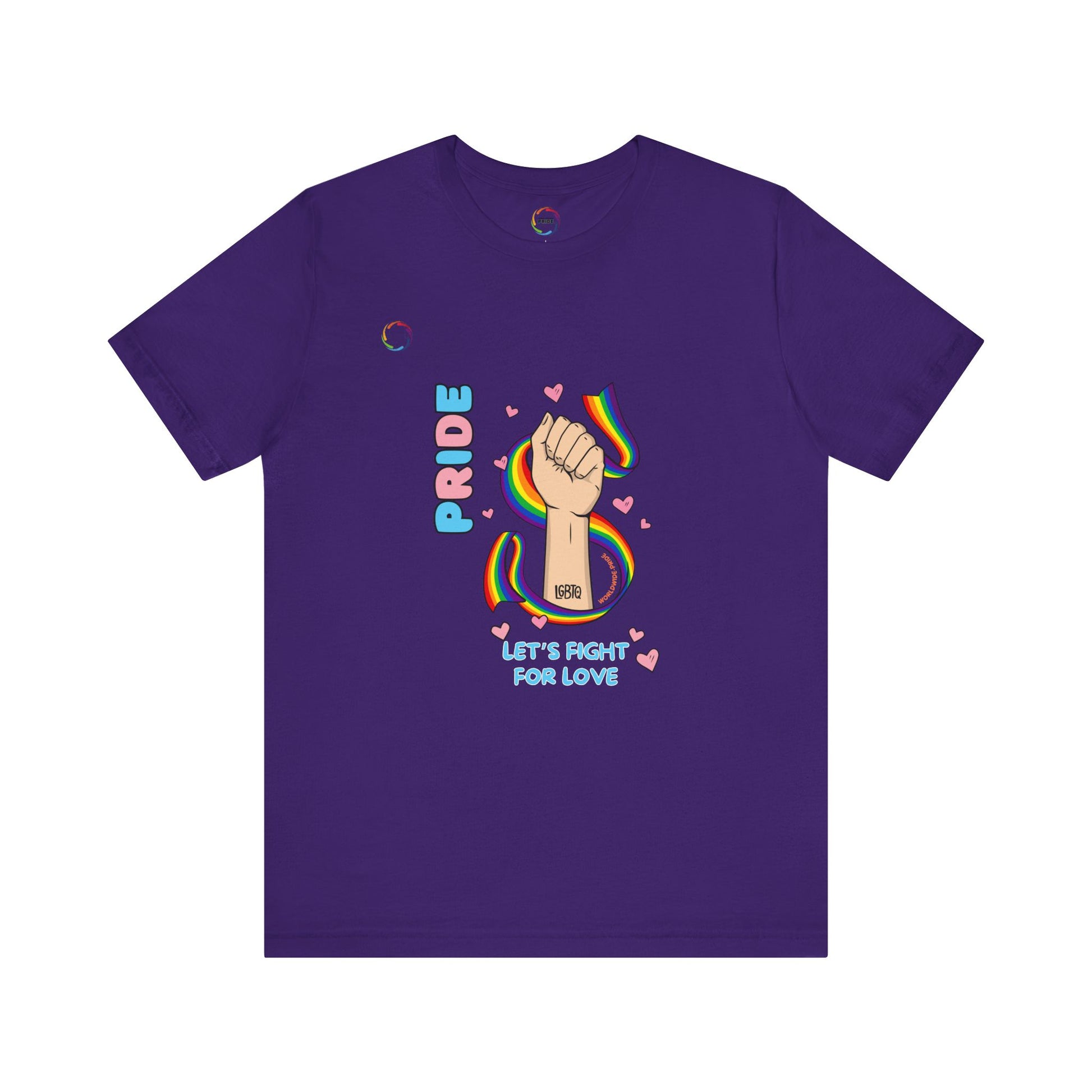 PRIDE Tee - Let's Fight for Love