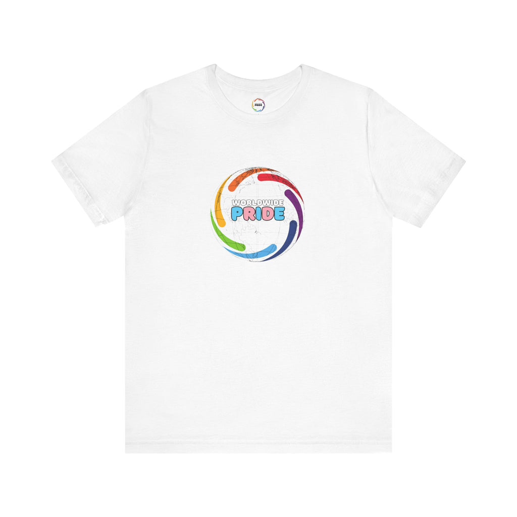 Worldwide Pride Logo Tee - Celebrate Love and Diversity