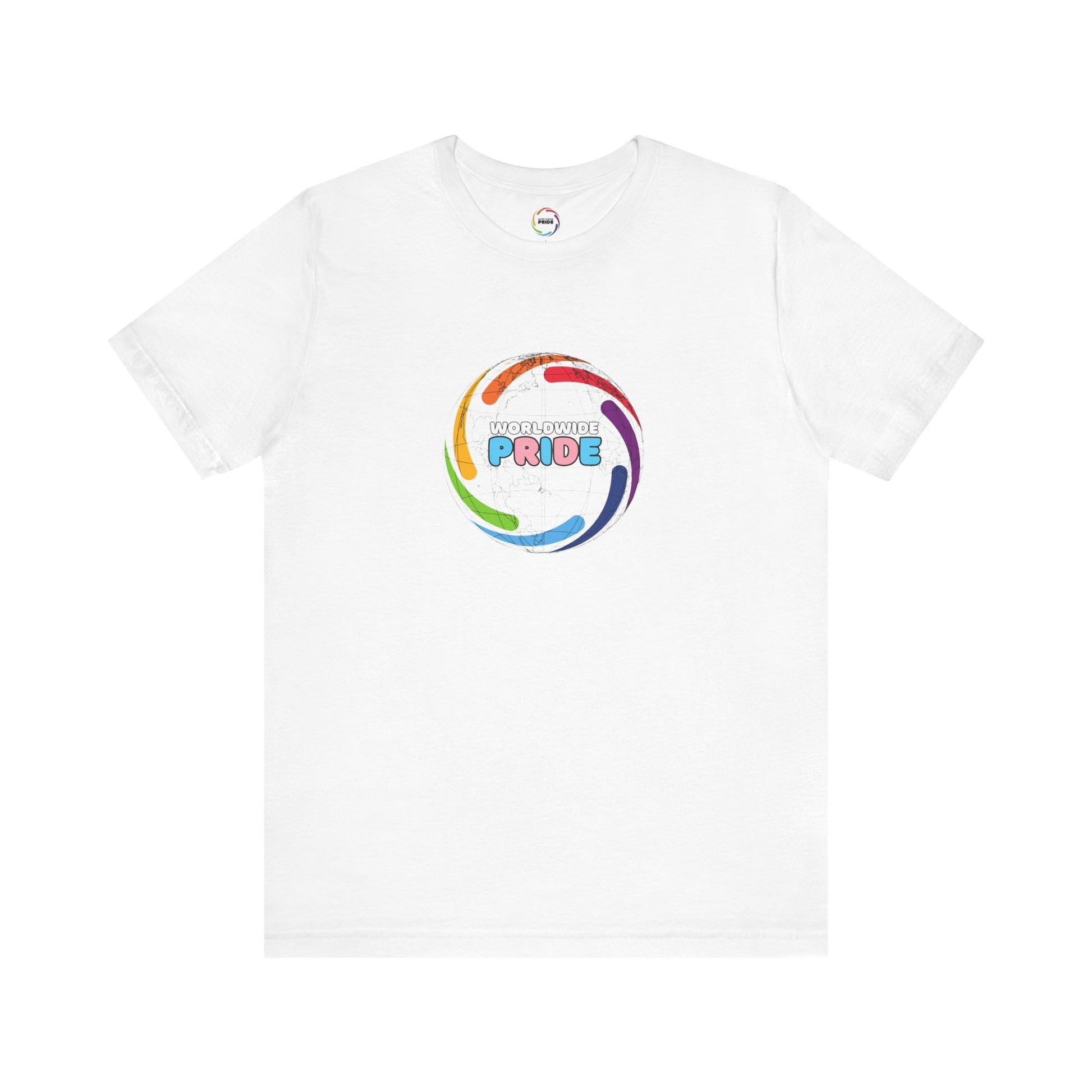 Worldwide Pride Logo Tee - Celebrate Love and Diversity