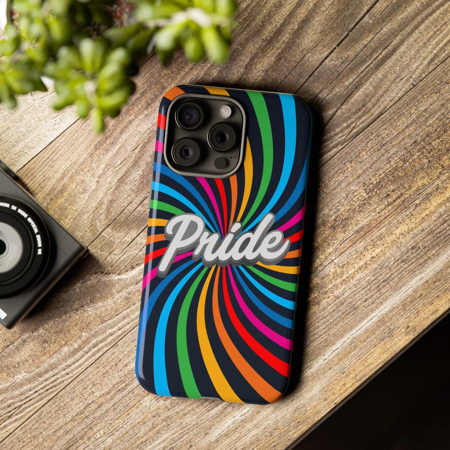 Colorful PRIDE Phone Case - Tough Cases for LGBTQ+ Community Printify