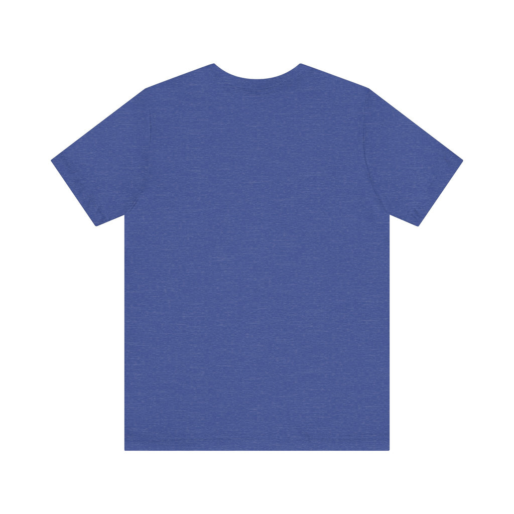 Rainbow Snail Unisex Jersey Tee - Colorful Short Sleeve Shirt