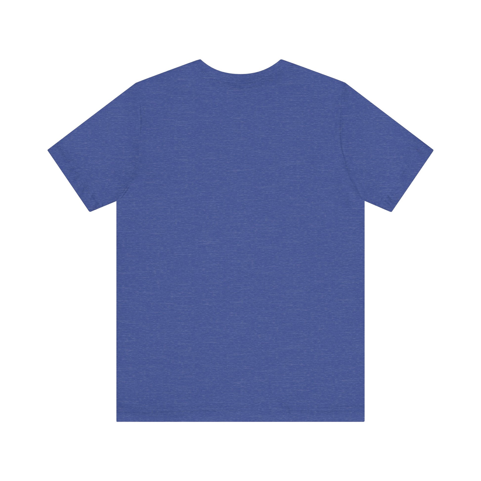 Rainbow Snail Unisex Jersey Tee - Colorful Short Sleeve Shirt