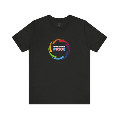 Worldwide Pride Logo Tee - Celebrate Love and Diversity Printify