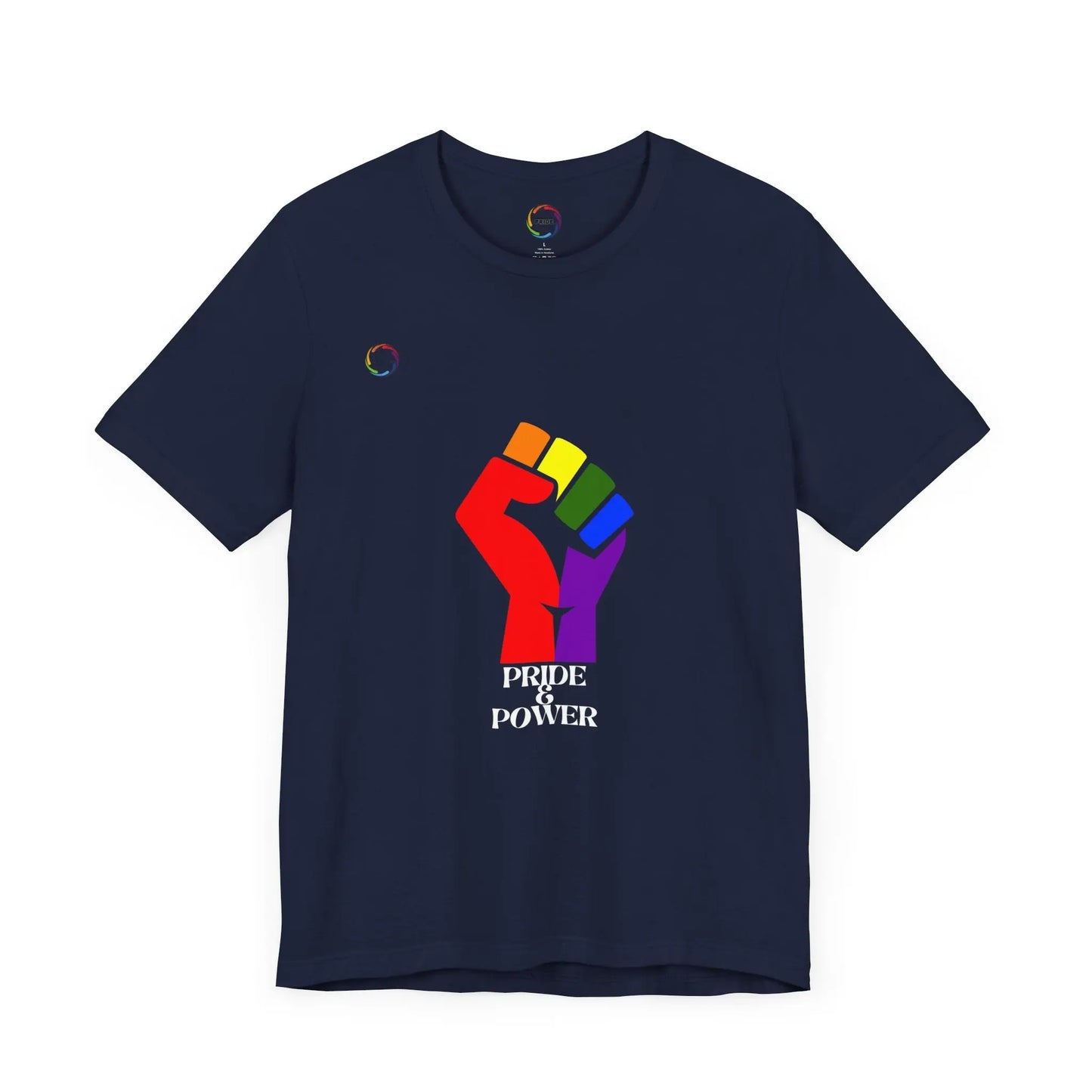 Pride & Power Unisex Tee - Celebrate Equality & LGBTQ+ Rights Printify