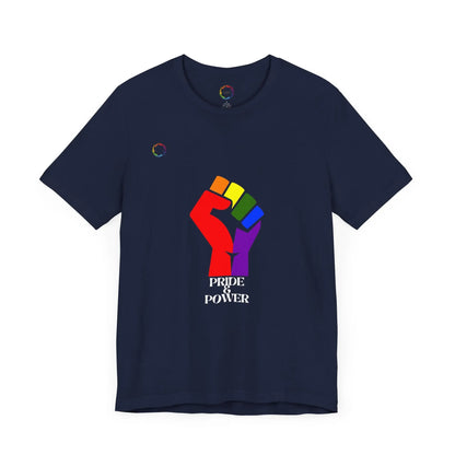 Pride & Power Unisex Tee - Celebrate Equality & LGBTQ+ Rights Printify