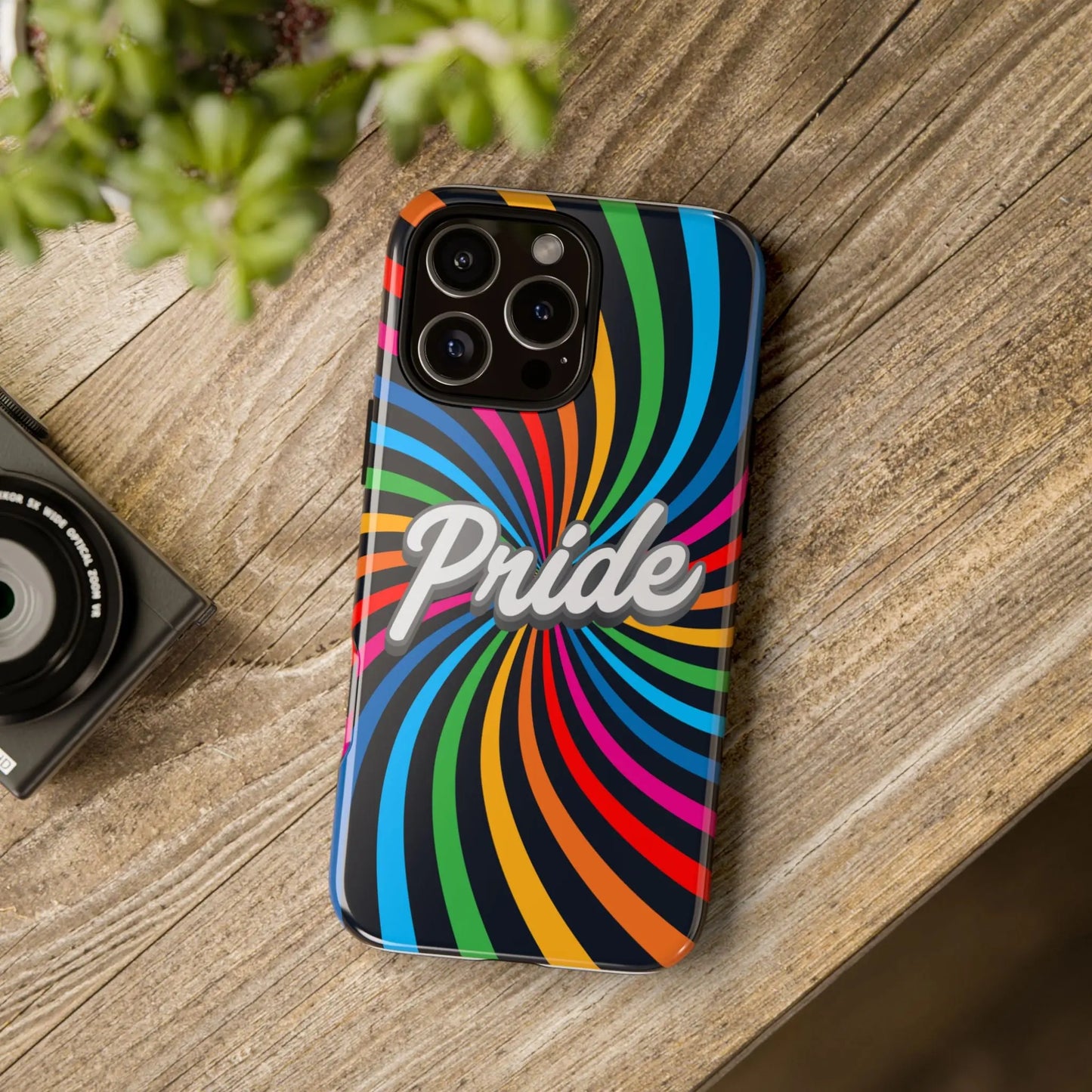 Colorful PRIDE Phone Case - Tough Cases for LGBTQ+ Community Printify