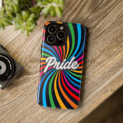 Colorful PRIDE Phone Case - Tough Cases for LGBTQ+ Community Printify