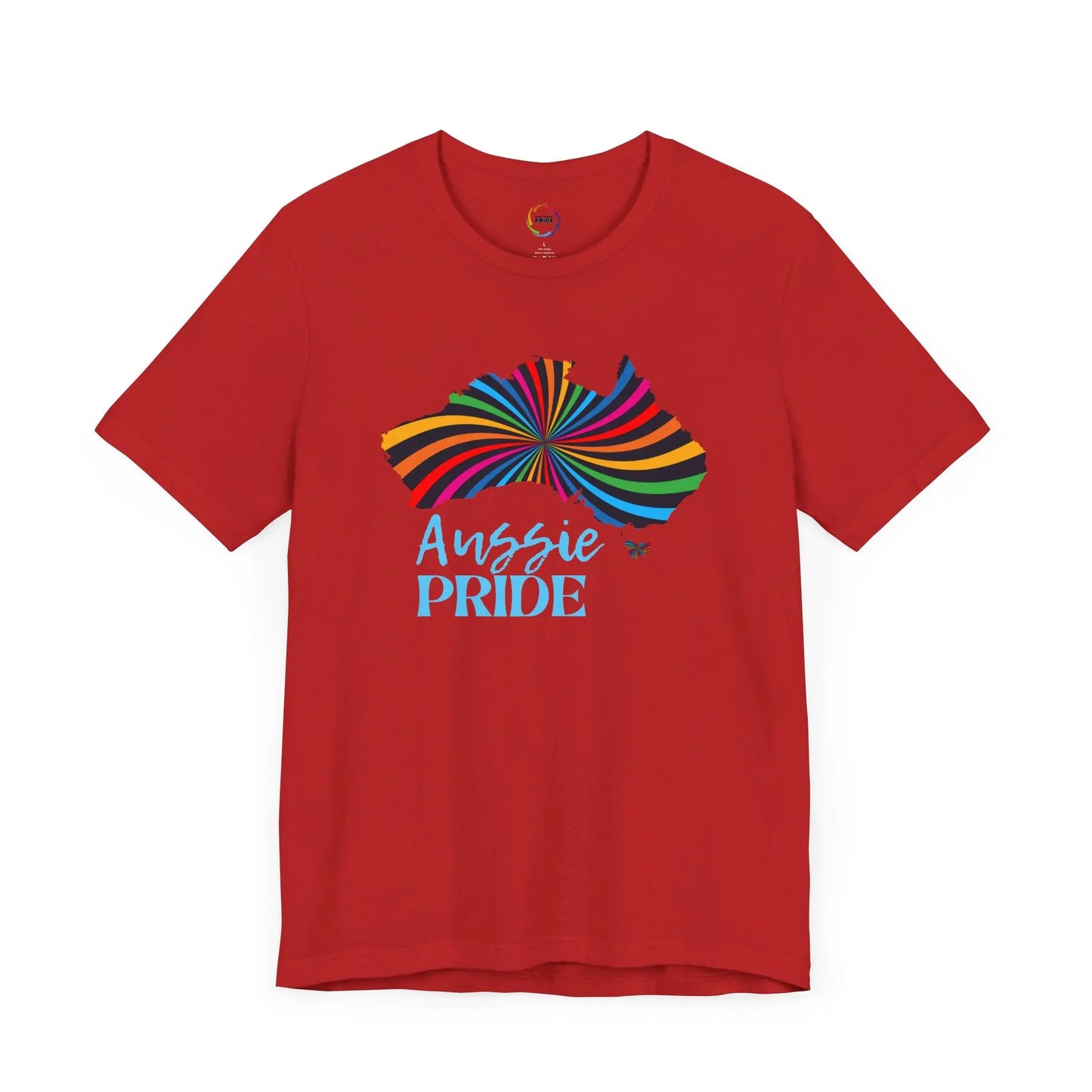 Aussie Pride Unisex Short Sleeve Tee - Celebrate Diversity and Inclusivity Printify
