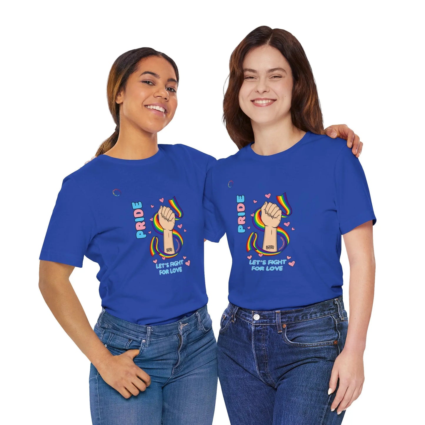PRIDE Tee - Let's Fight for Love Printify