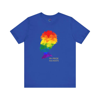LGBTQ Graphic T-Shirt - My PRIDE Has Roots - Unisex Short Sleeve Tee Printify