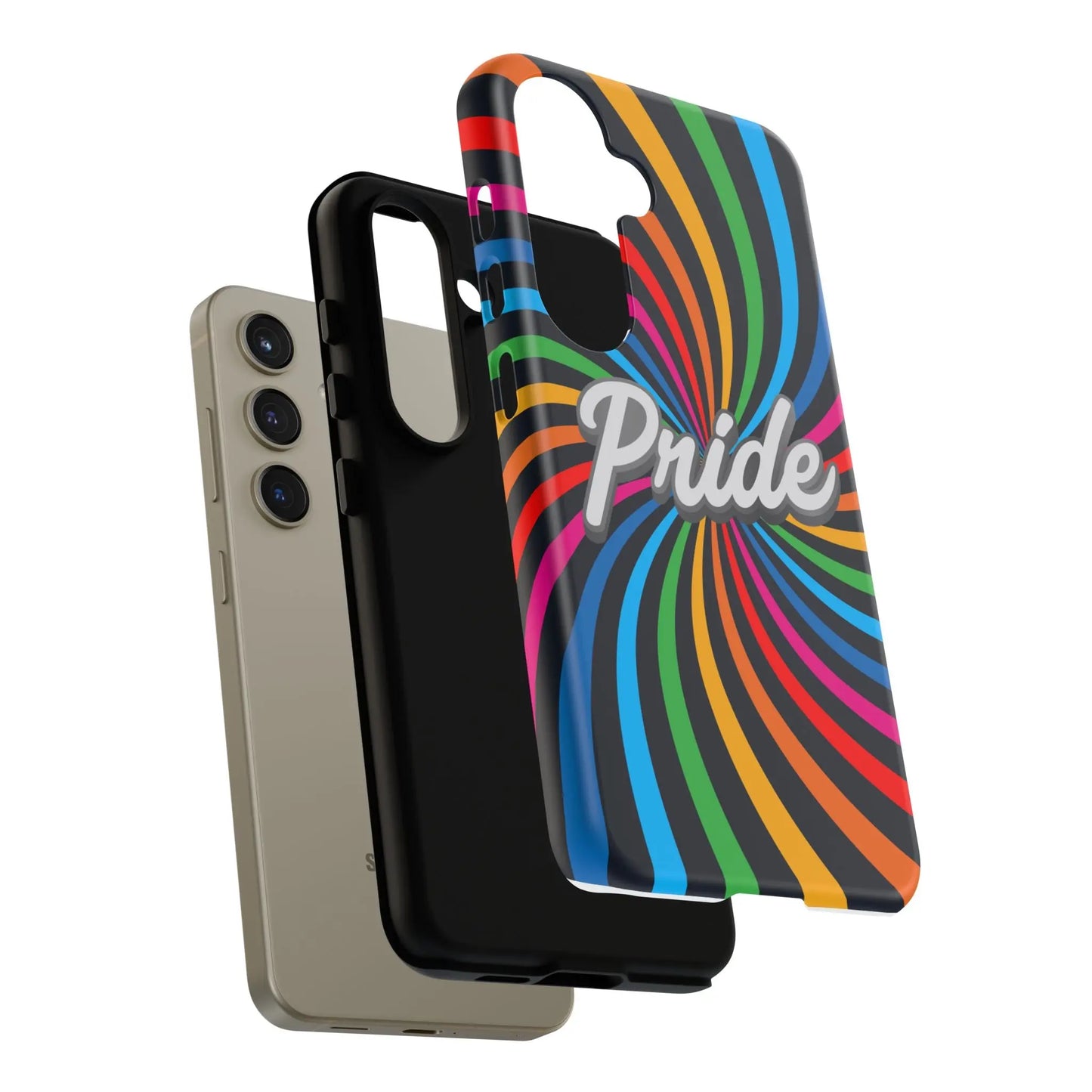 Colorful PRIDE Phone Case - Tough Cases for LGBTQ+ Community Printify