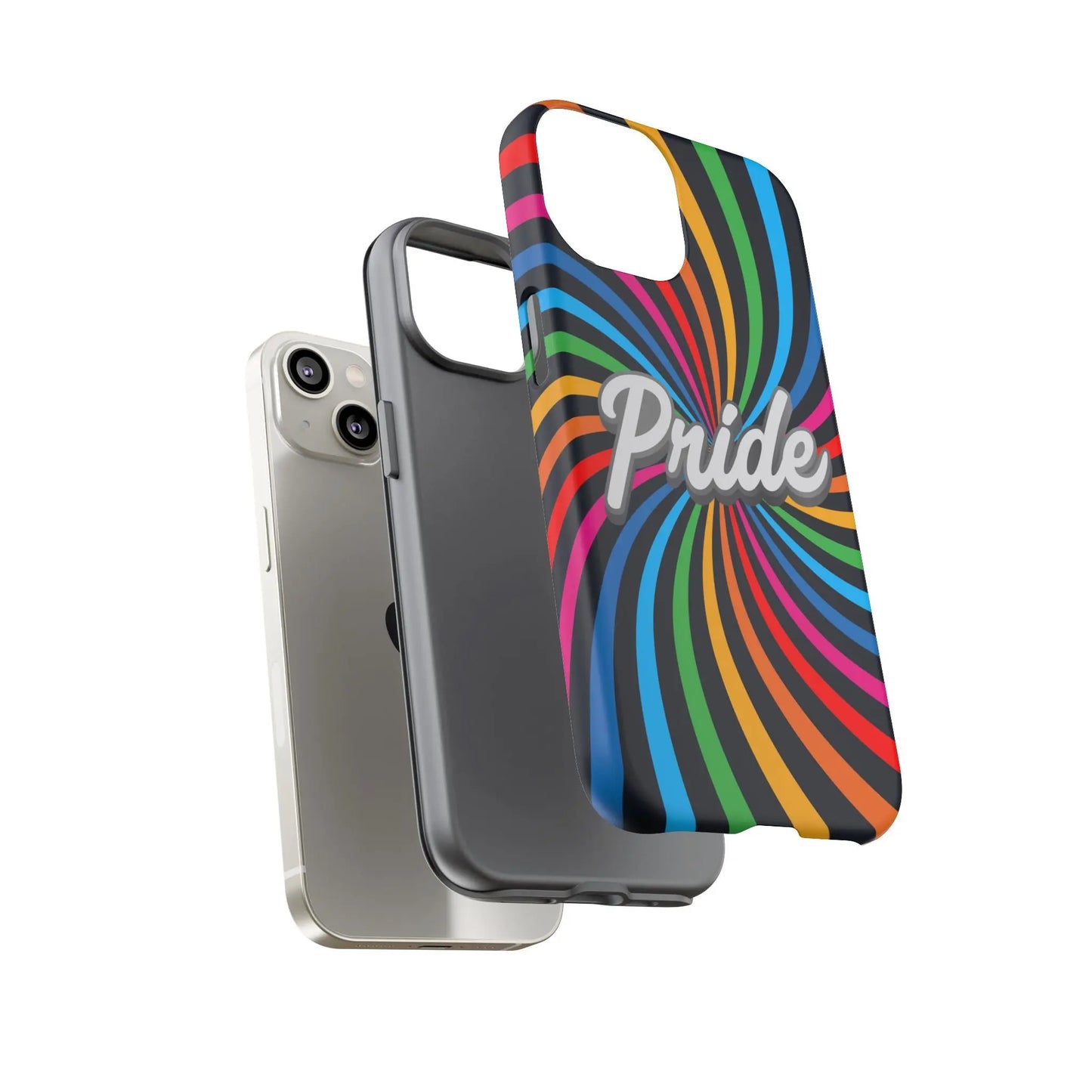 Colorful PRIDE Phone Case - Tough Cases for LGBTQ+ Community Printify