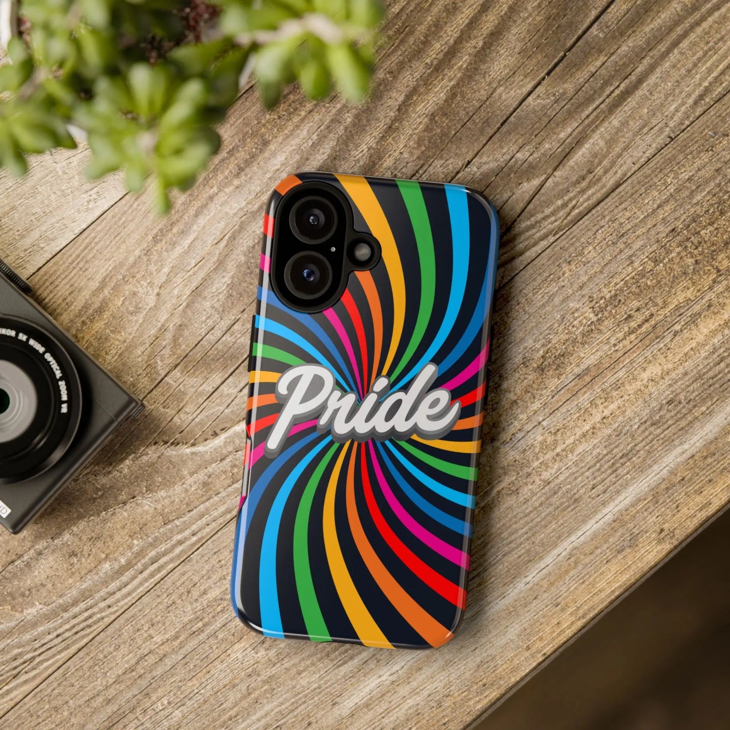 Colorful PRIDE Phone Case - Tough Cases for LGBTQ+ Community Printify