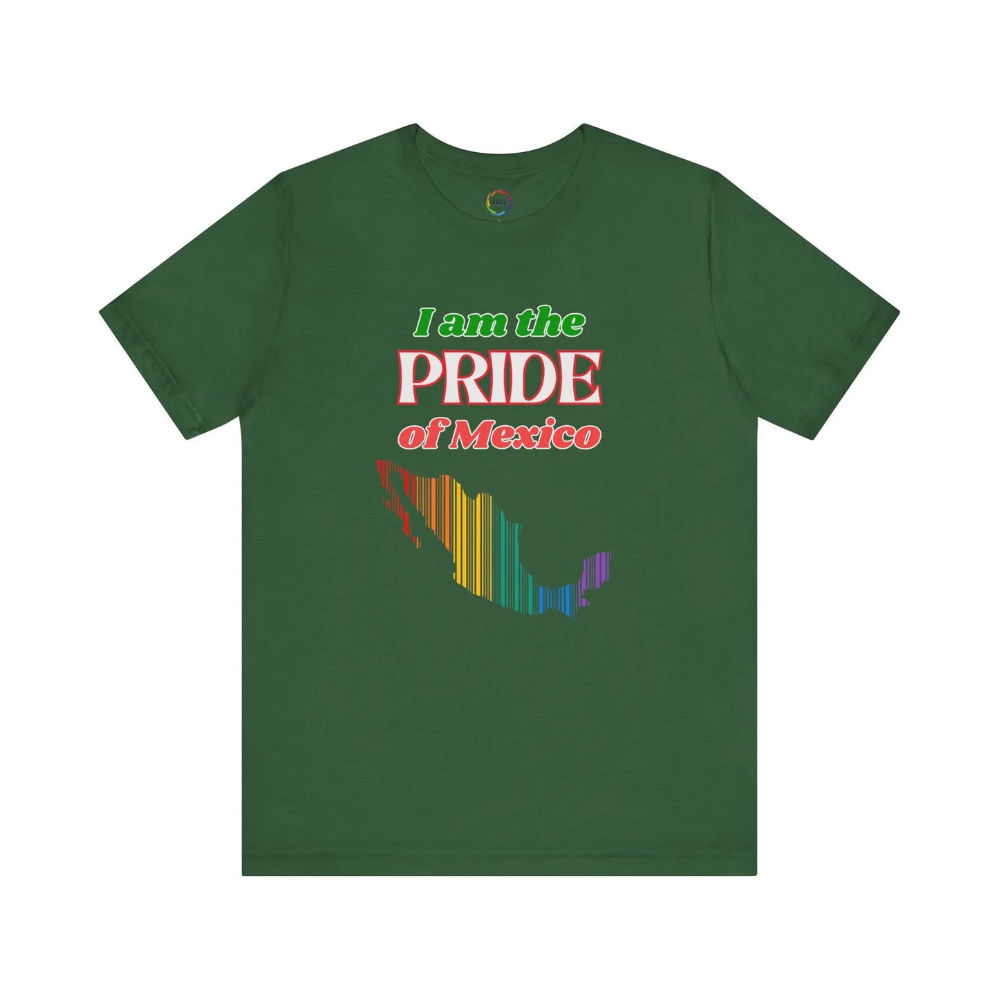 I Am the Pride of Mexico Unisex Jersey Tee Printify