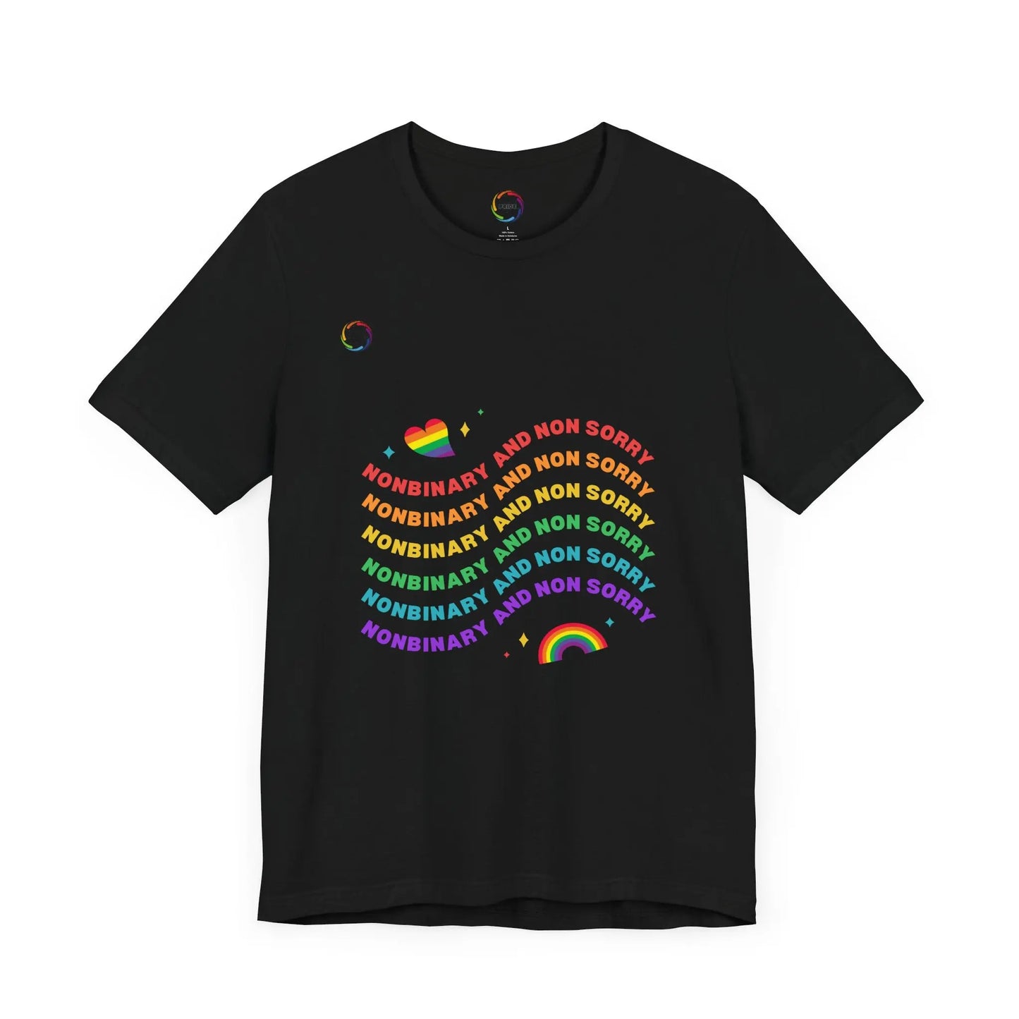 PRIDE-Unapologetic Nonbinary Tee Printify