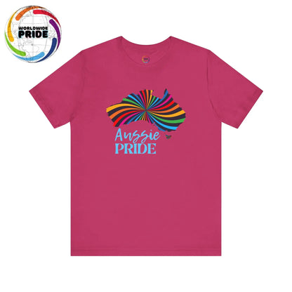 Aussie Pride Unisex Short Sleeve Tee - Celebrate Diversity and Inclusivity Printify