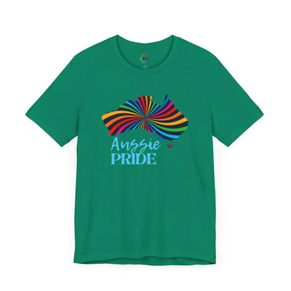 Aussie Pride Unisex Short Sleeve Tee - Celebrate Diversity and Inclusivity Printify