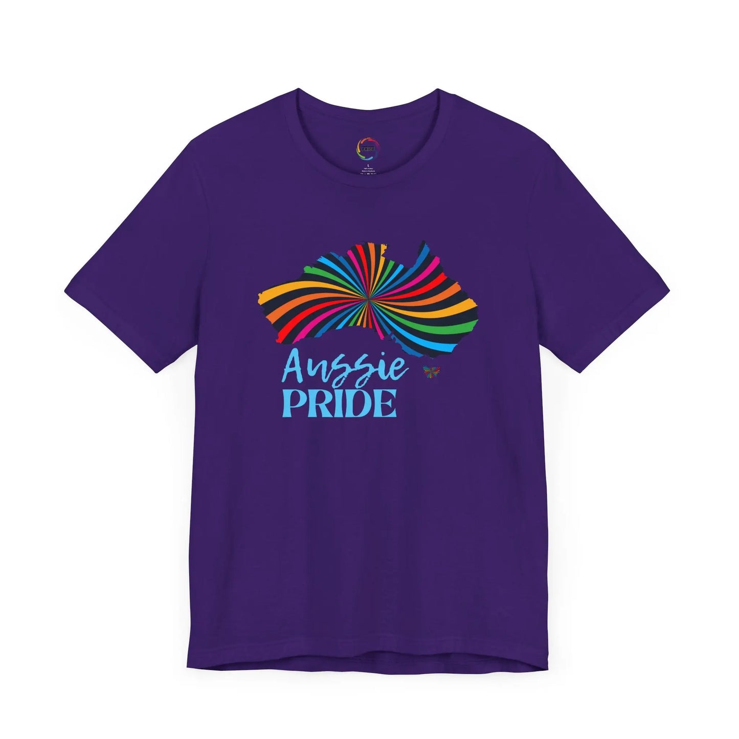 Aussie Pride Unisex Short Sleeve Tee - Celebrate Diversity and Inclusivity Printify