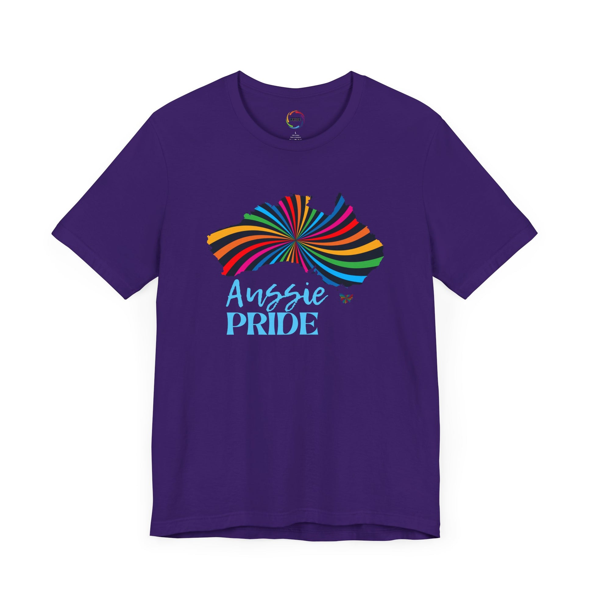 Aussie Pride Unisex Short Sleeve Tee - Celebrate Diversity and Inclusivity