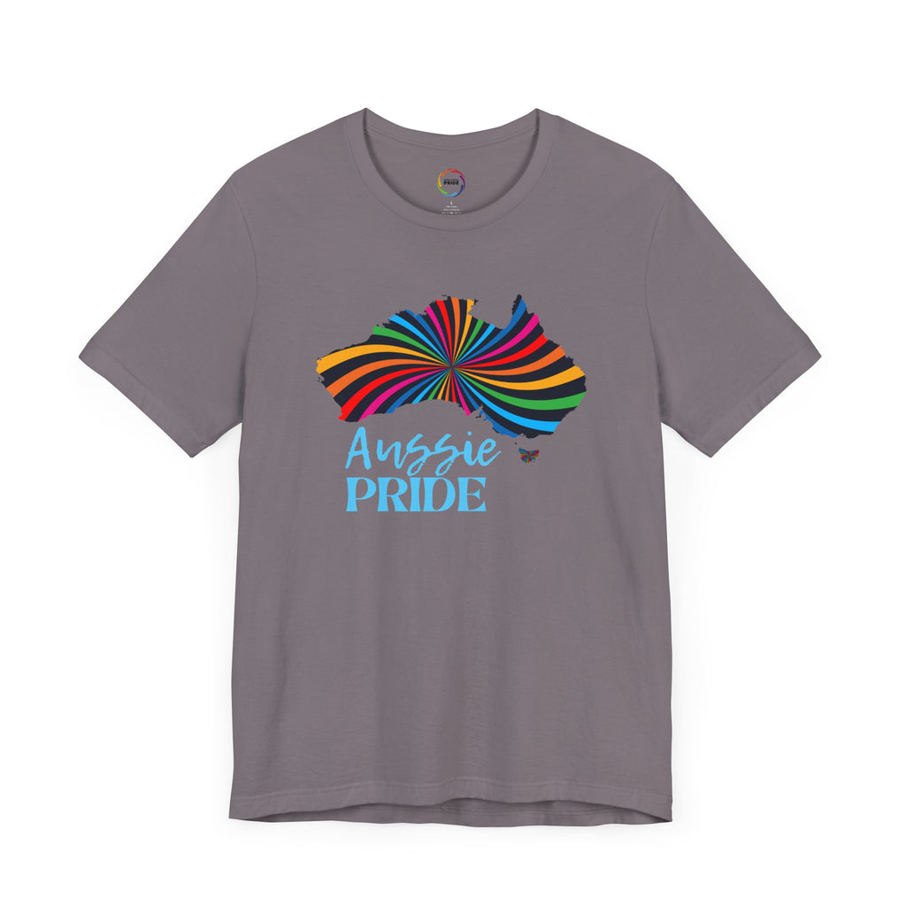 Aussie Pride Unisex Short Sleeve Tee - Celebrate Diversity and Inclusivity