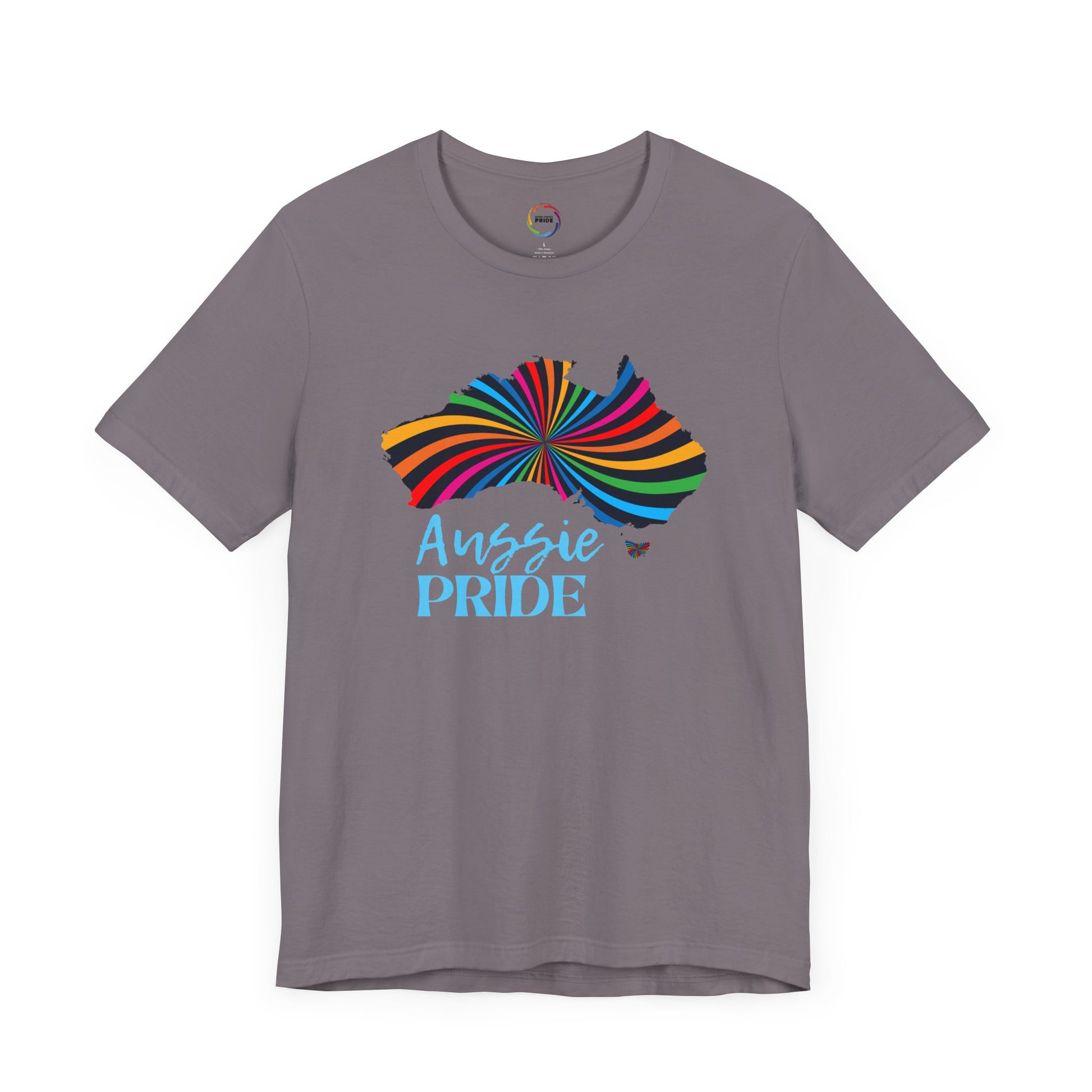 Aussie Pride Unisex Short Sleeve Tee - Celebrate Diversity and Inclusivity