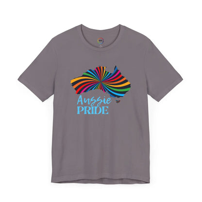 Aussie Pride Unisex Short Sleeve Tee - Celebrate Diversity and Inclusivity Printify