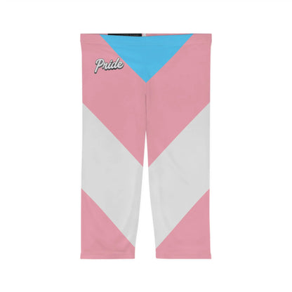 Transgender PRIDE Capri Leggings Printify