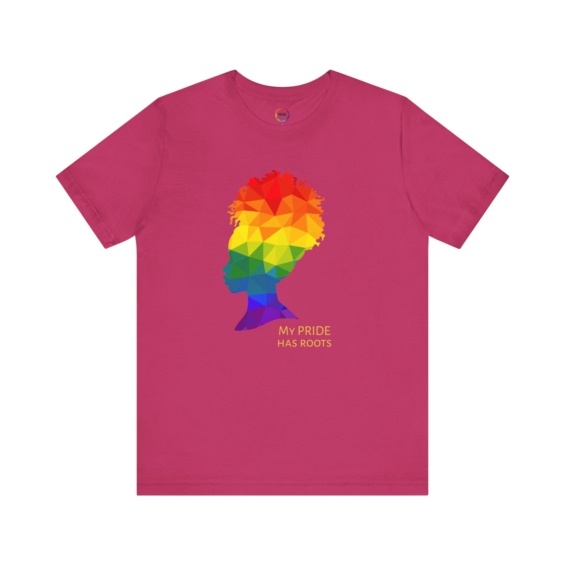 LGBTQ Graphic T-Shirt - My PRIDE Has Roots - Unisex Short Sleeve Tee