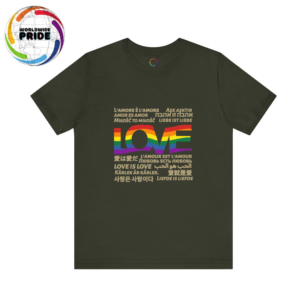 Love is Love Tee | 15 different languages