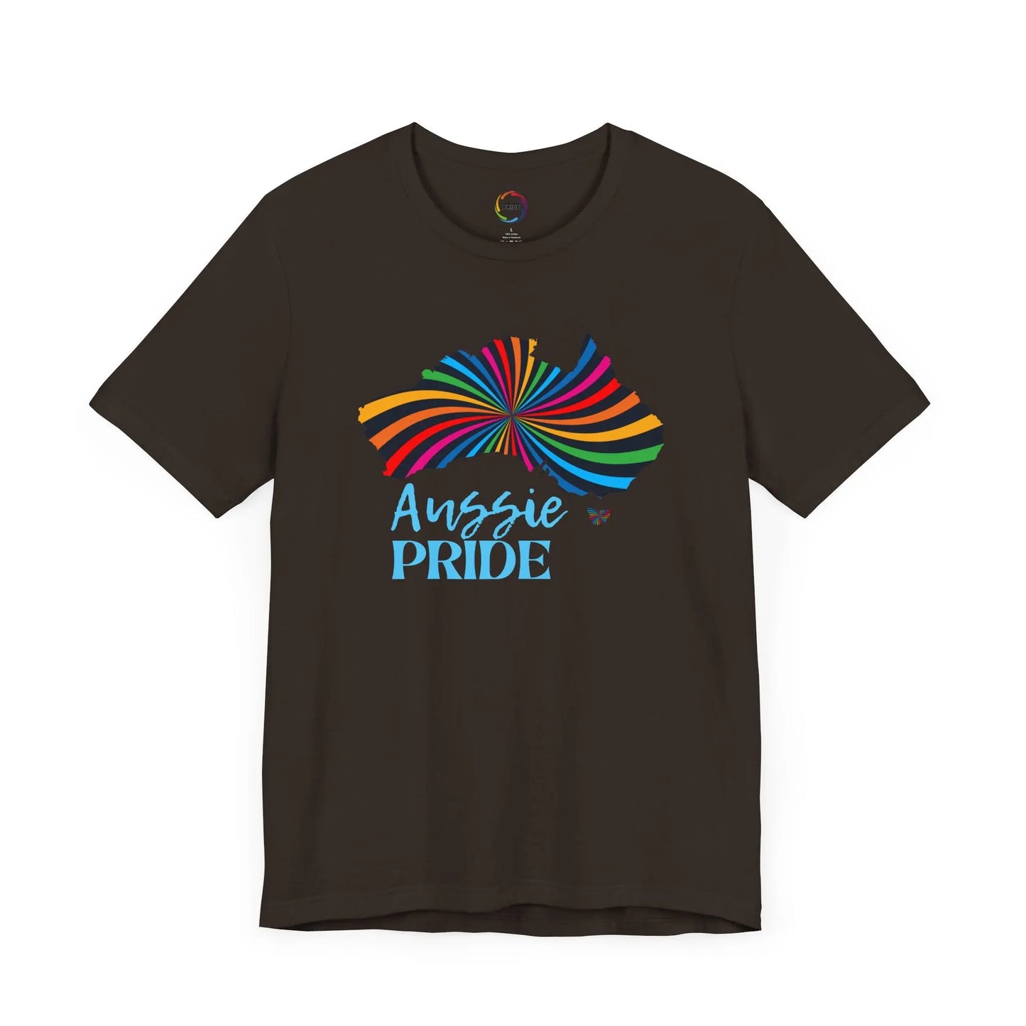 Aussie Pride Unisex Short Sleeve Tee - Celebrate Diversity and Inclusivity Printify