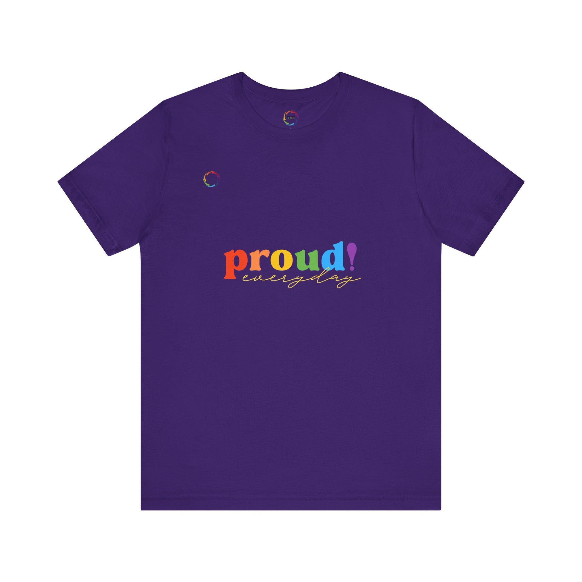 Proud! Unisex Short Sleeve Tee - Celebrate LGBTQ+ PRIDE