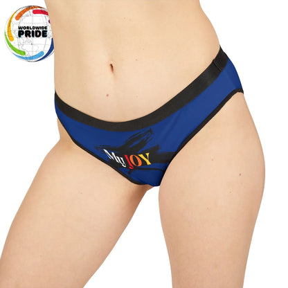 Blue PRIDE-Themed Women's Underwear - My Joy/Also Joy Printify