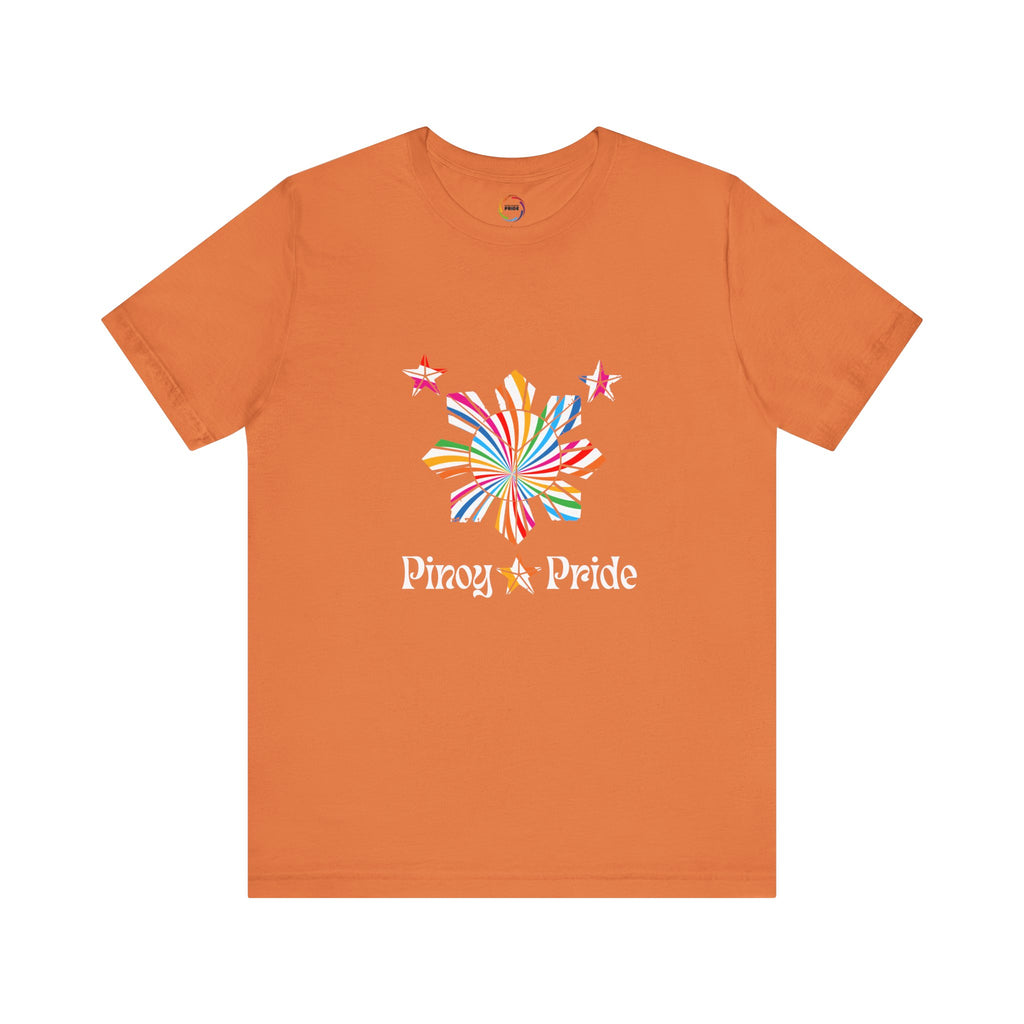 Unisex Tee Pinoy Rainbow Flag LGBTQ Philippines Pride Shirt