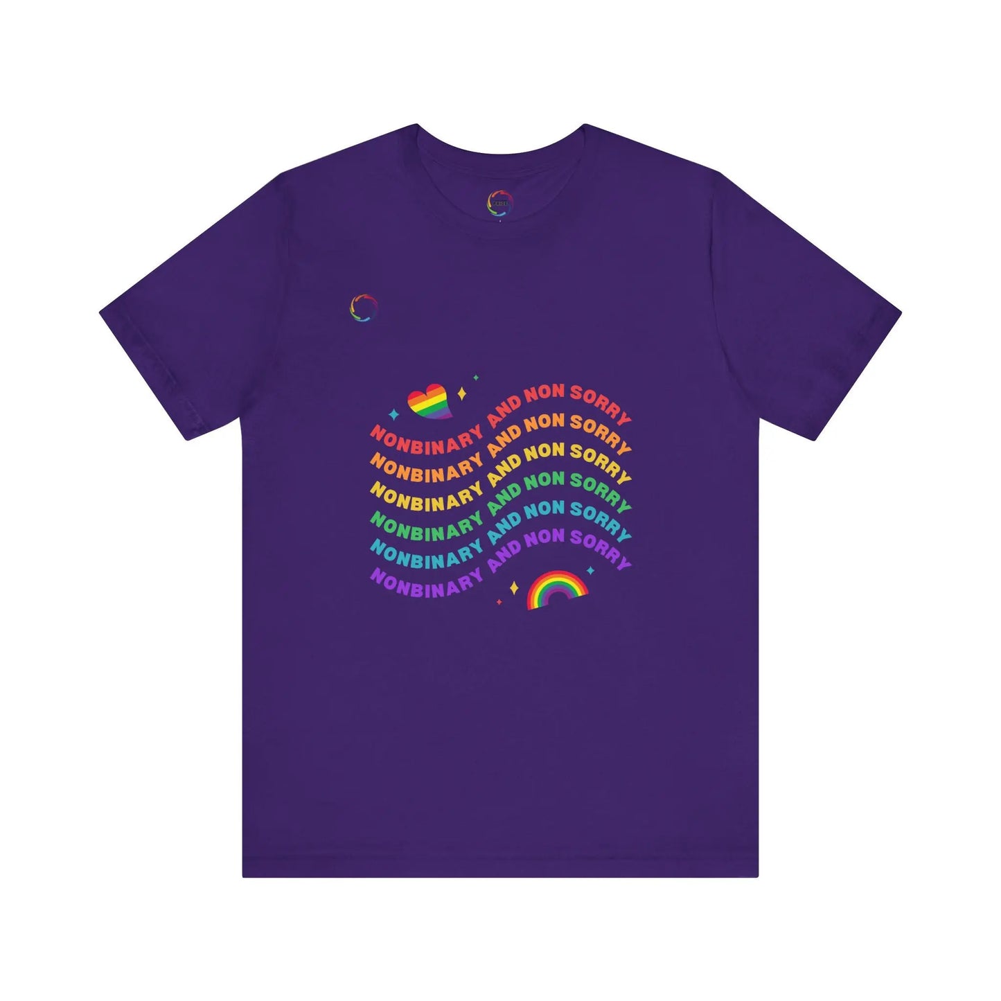 PRIDE-Unapologetic Nonbinary Tee Printify