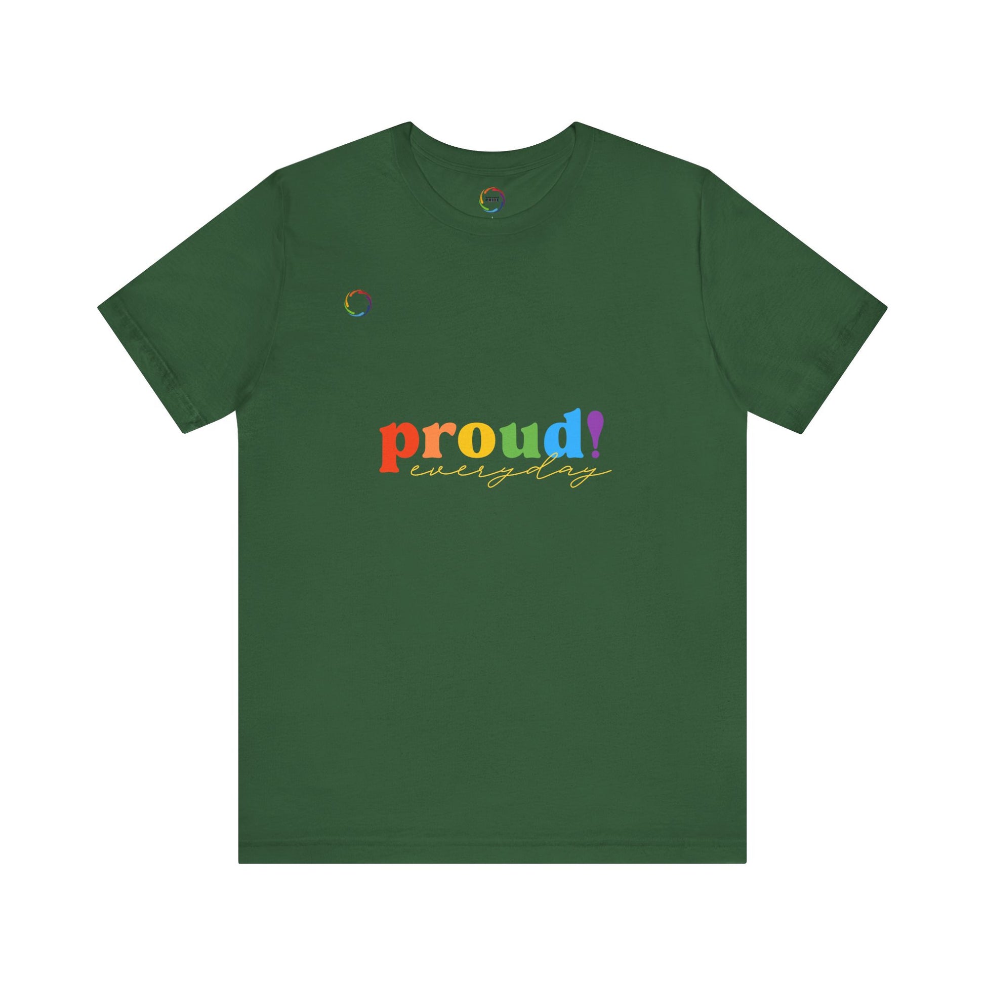 Proud! Unisex Short Sleeve Tee - Celebrate LGBTQ+ PRIDE