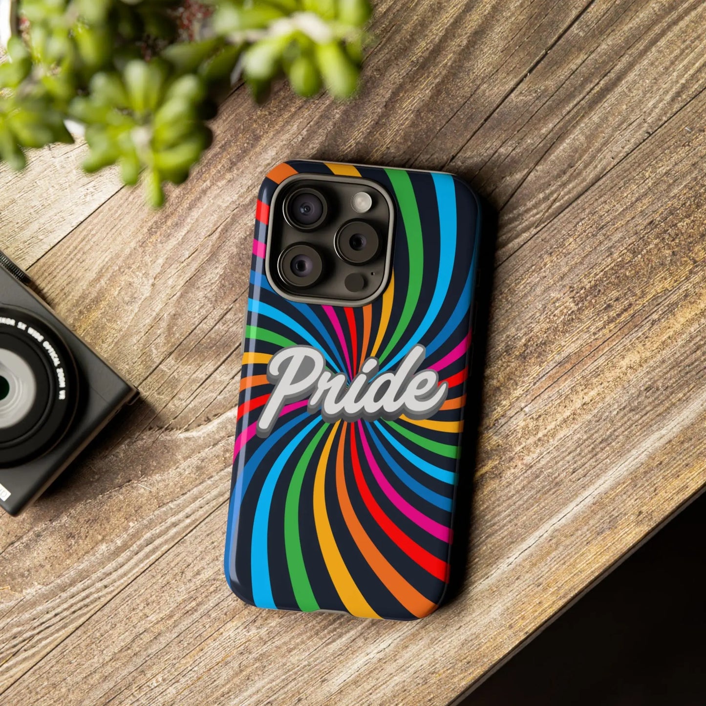 Colorful PRIDE Phone Case - Tough Cases for LGBTQ+ Community Printify