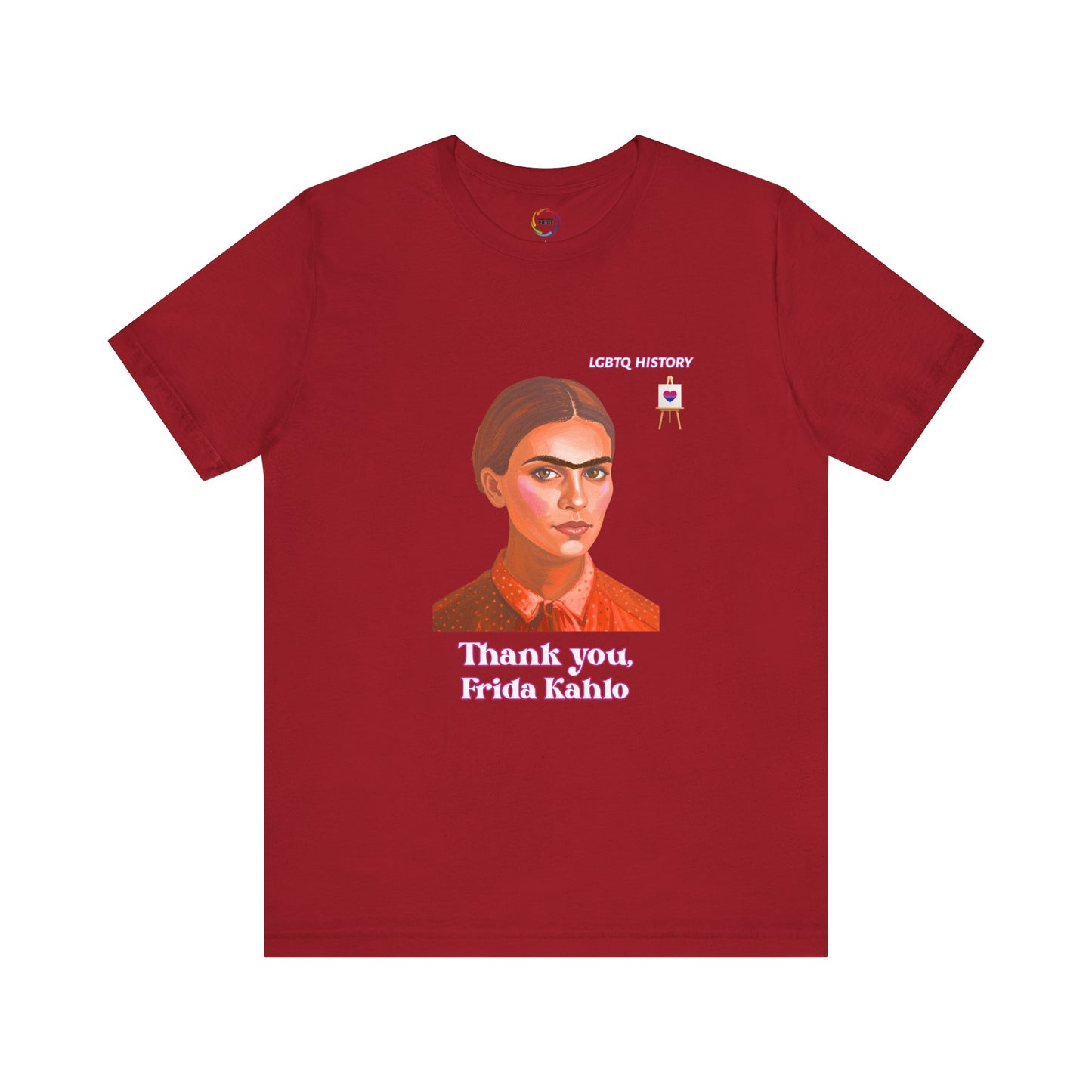 Thank You, Frida Kahlo, Feminist Art Tribute Tee, Empowerment Statement Top