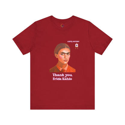 Thank You, Frida Kahlo, Feminist Art Tribute Tee, Empowerment Statement Top
