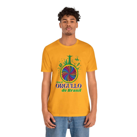 Repping Brazil Pride T-Shirt - "Soy el Orgullo de Brasil" Unisex Tee Printify