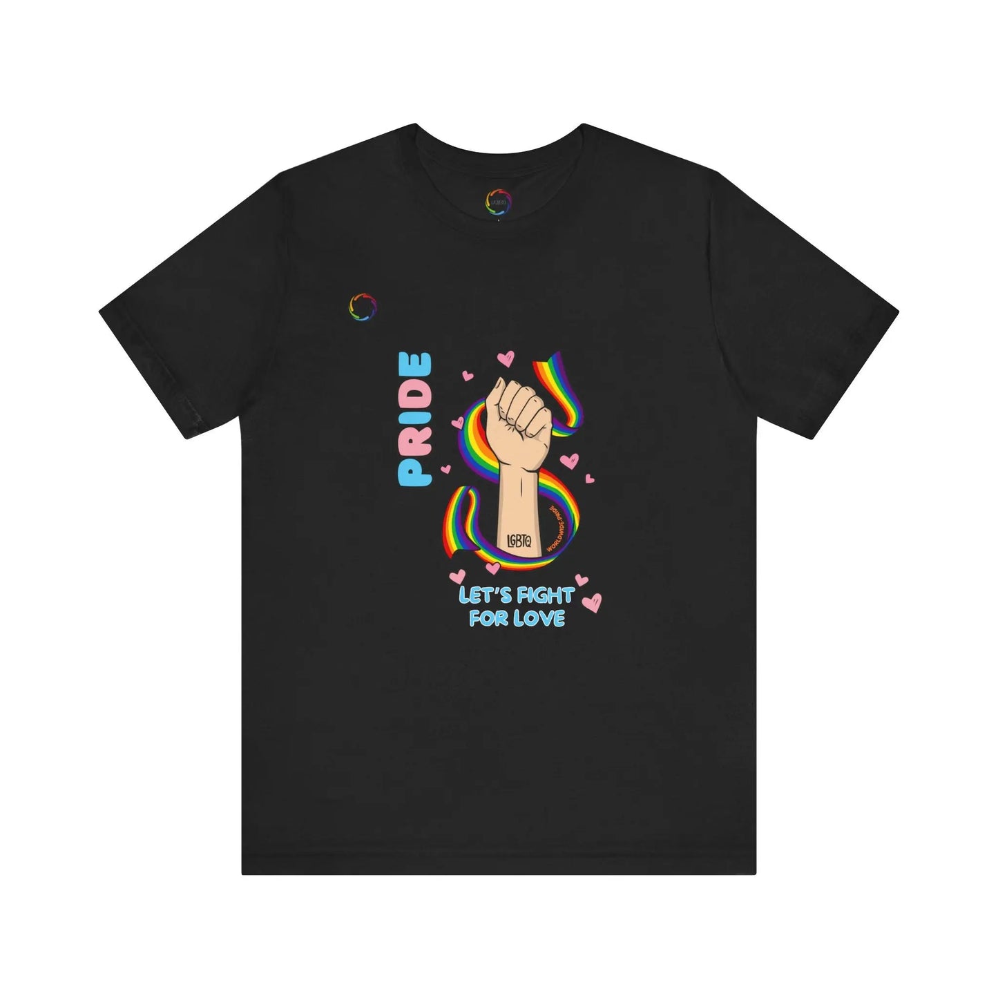 PRIDE Tee - Let's Fight for Love Printify