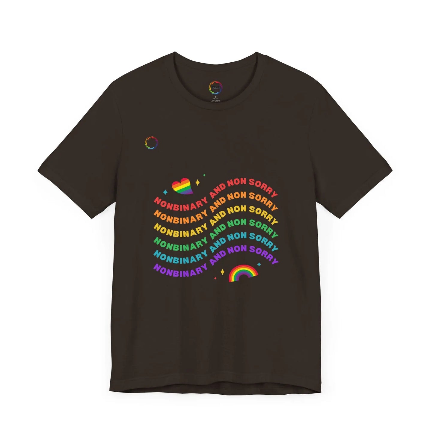 PRIDE-Unapologetic Nonbinary Tee Printify