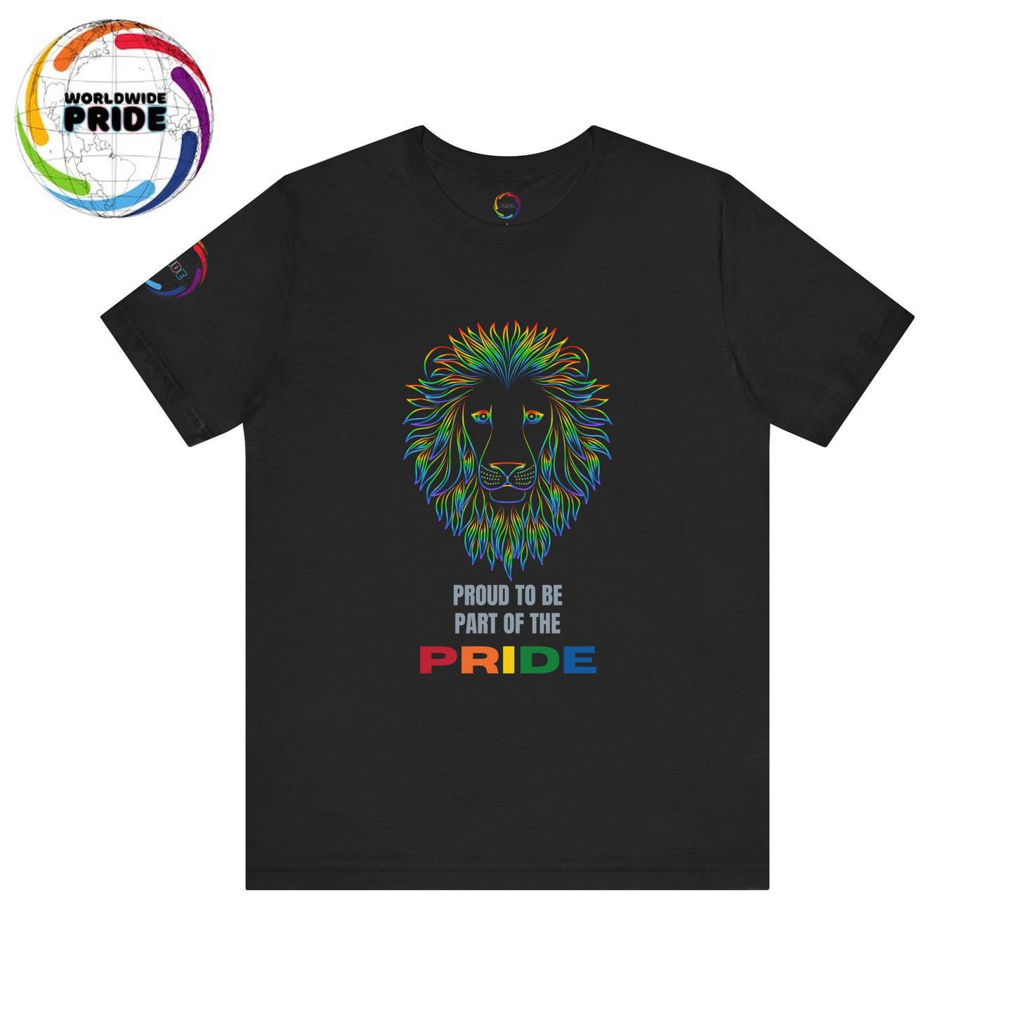 Colorful Lion T-Shirt - Proud to be part of the PRIDE