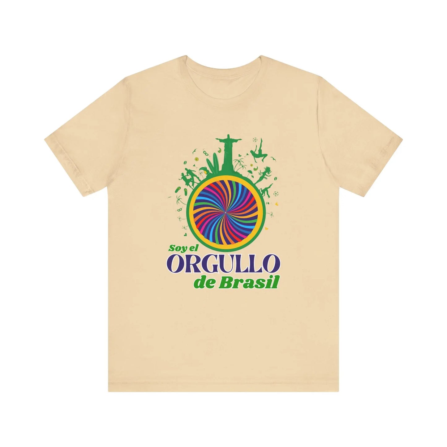 Repping Brazil Pride T-Shirt - "Soy el Orgullo de Brasil" Unisex Tee Printify