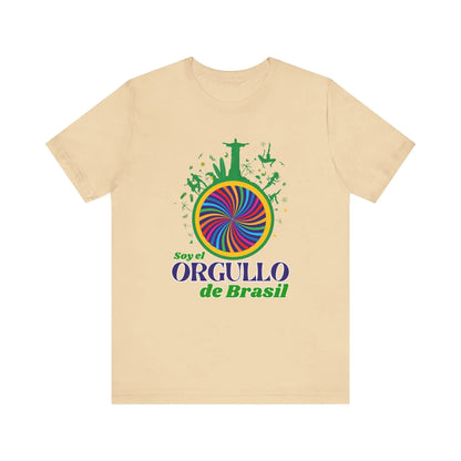 Repping Brazil Pride T-Shirt - "Soy el Orgullo de Brasil" Unisex Tee Printify