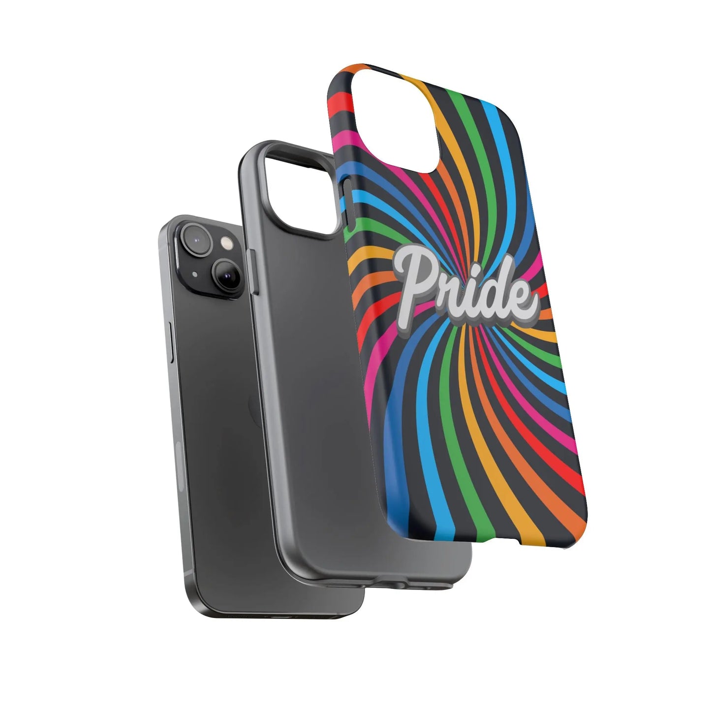 Colorful PRIDE Phone Case - Tough Cases for LGBTQ+ Community Printify