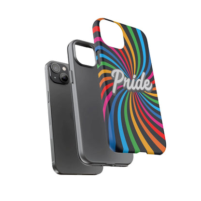 Colorful PRIDE Phone Case - Tough Cases for LGBTQ+ Community Printify