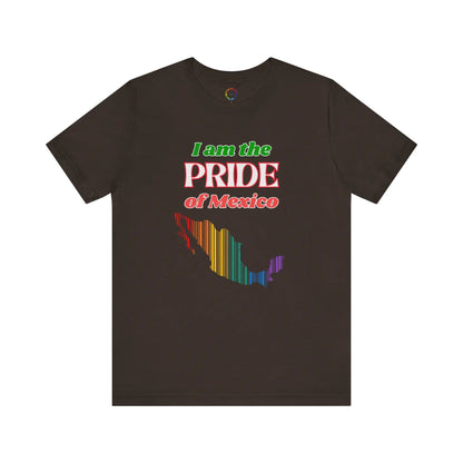 I Am the Pride of Mexico Unisex Jersey Tee Printify