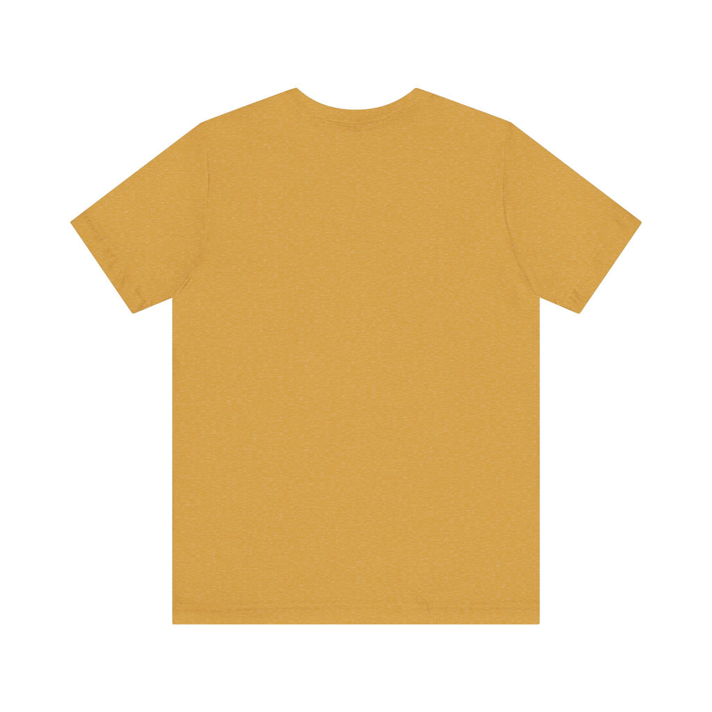 Rainbow Snail Unisex Jersey Tee - Colorful Short Sleeve Shirt